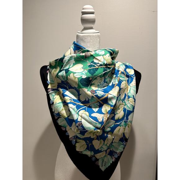 HERMES "l'arbre de Soie" by Antoine de Jacquelot Vintage 1995 Great w/Box - Picture 3 of 8